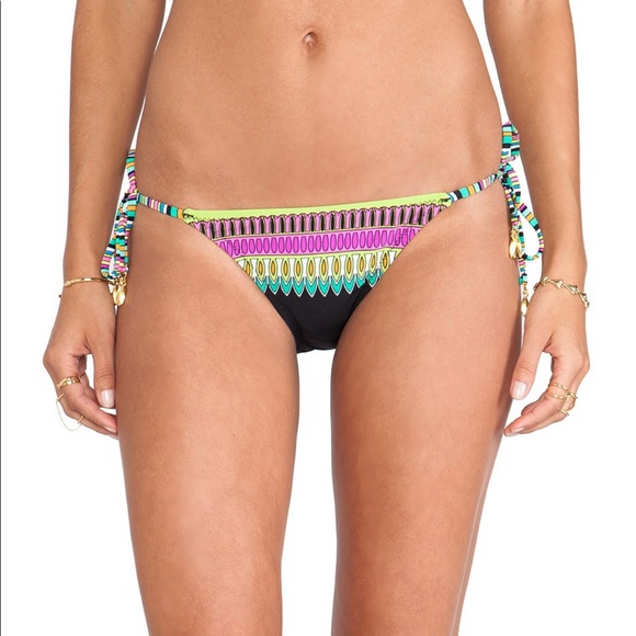 Trina Turk Other - Trina Turk Plumas Tie Side Hipster Bikini Bottom